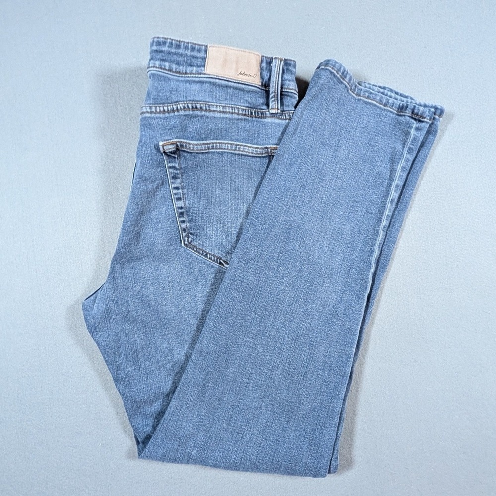 Johnnie-O Anaheim Jeans Mens 35x32 Medium Wash Straight Leg Stretch Denim